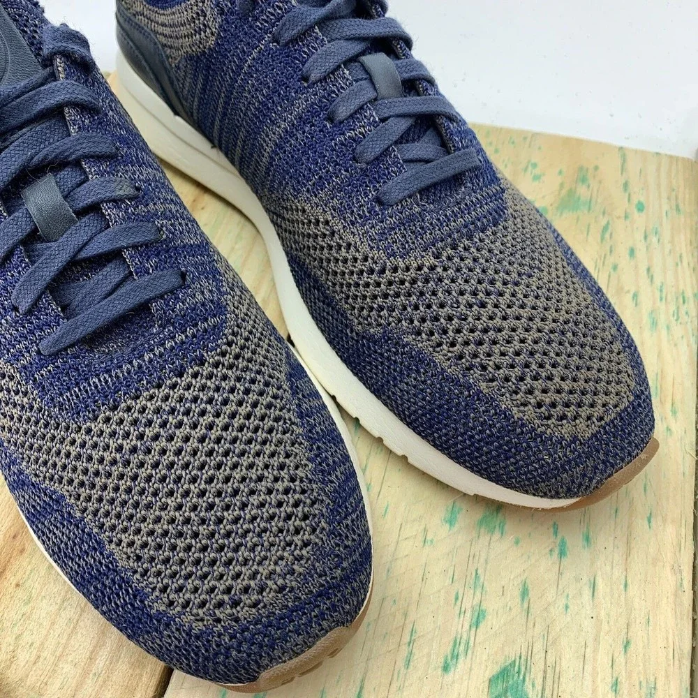Cole Haan Mens Size 9 M Shoes Grandpro Runner Stitchlite Knit Navy Blue C27763